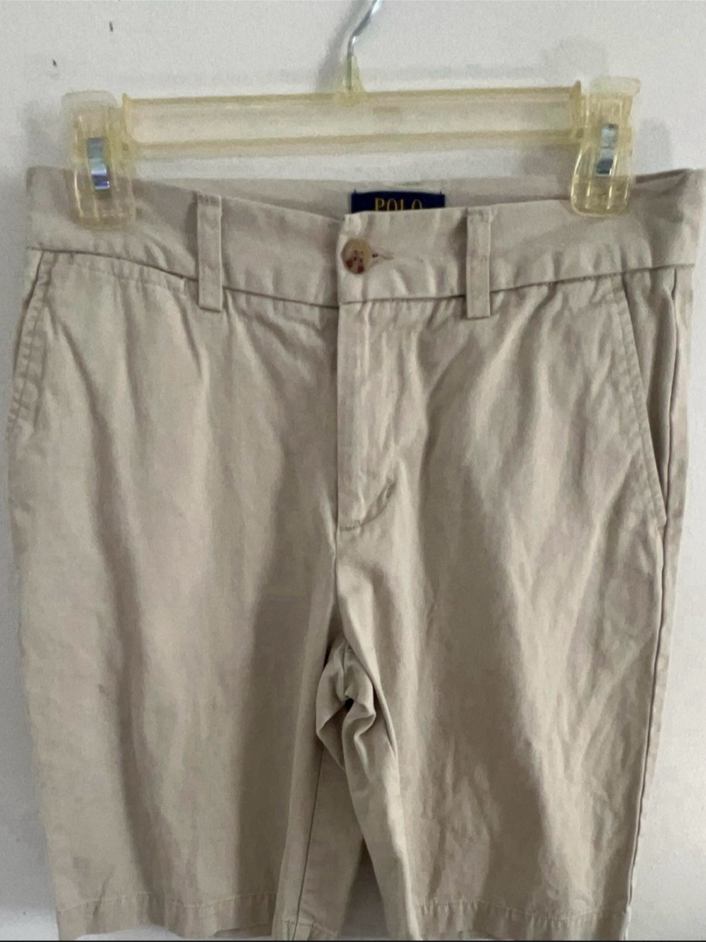 Polo by Ralph Lauren boys sz 16 Khaki Cotton Chino Pants